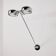 Sento soffitto doppio wall lamp by Axel Meise & Christoph Kügler for Occhio