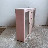 Armoire de toilette murale 2 portes 4 tiroirs