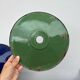 4 green, black and blue enamelled sheet metal suspensions