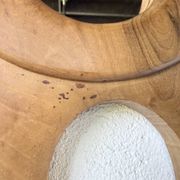 Organic walnut mirror 1960