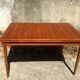Extendable dining table with vintage 60s teak extensions
