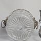 Lion head champagne bucket and its stand 20th century