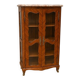 Vitrine d’époque Louis XV en bois de rose marqueté
