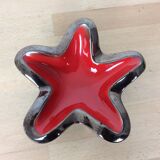 Pair of empty Elchinger pockets, ceramic starfish, 1950s