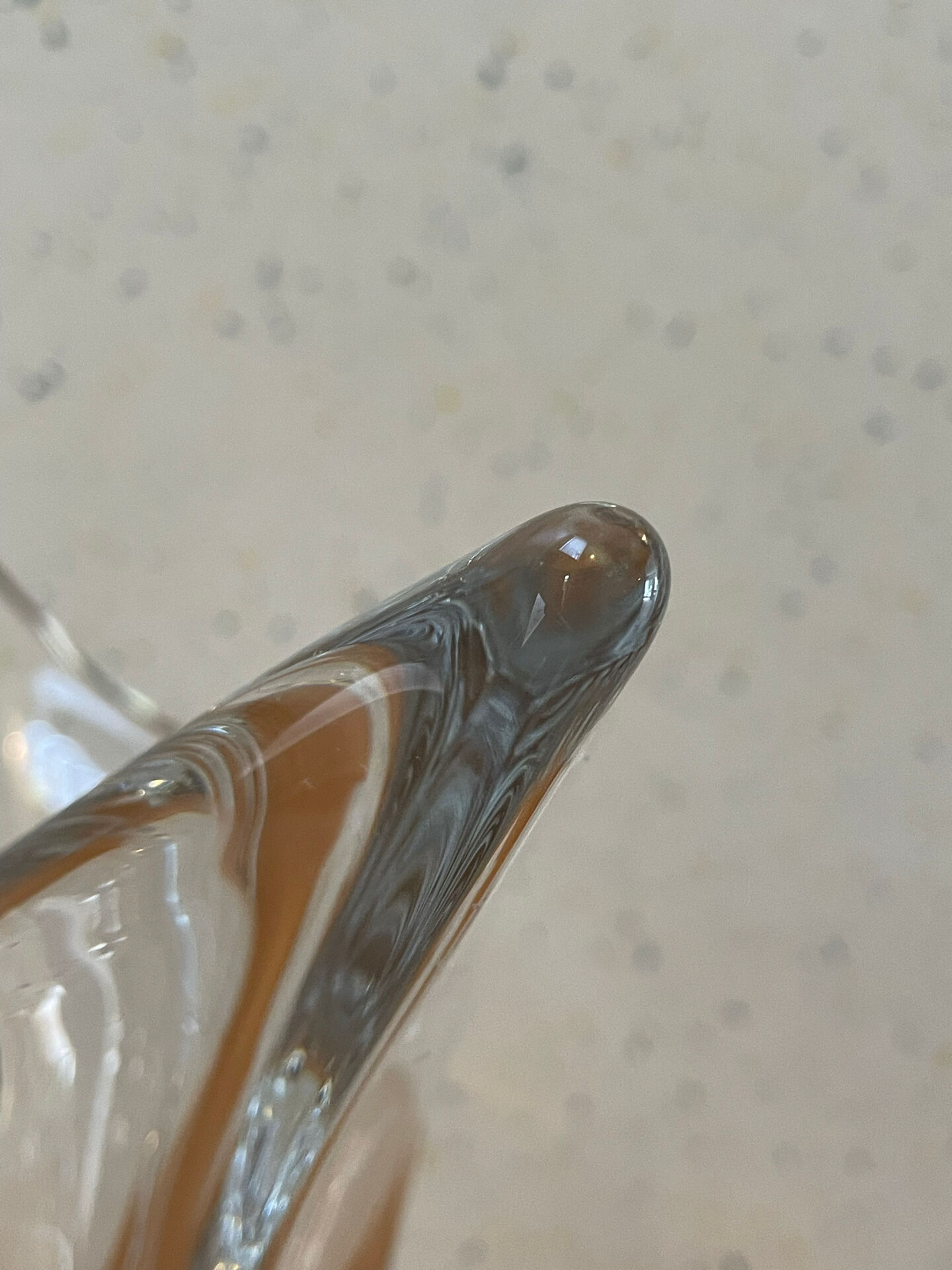 Sculptural vase Daum