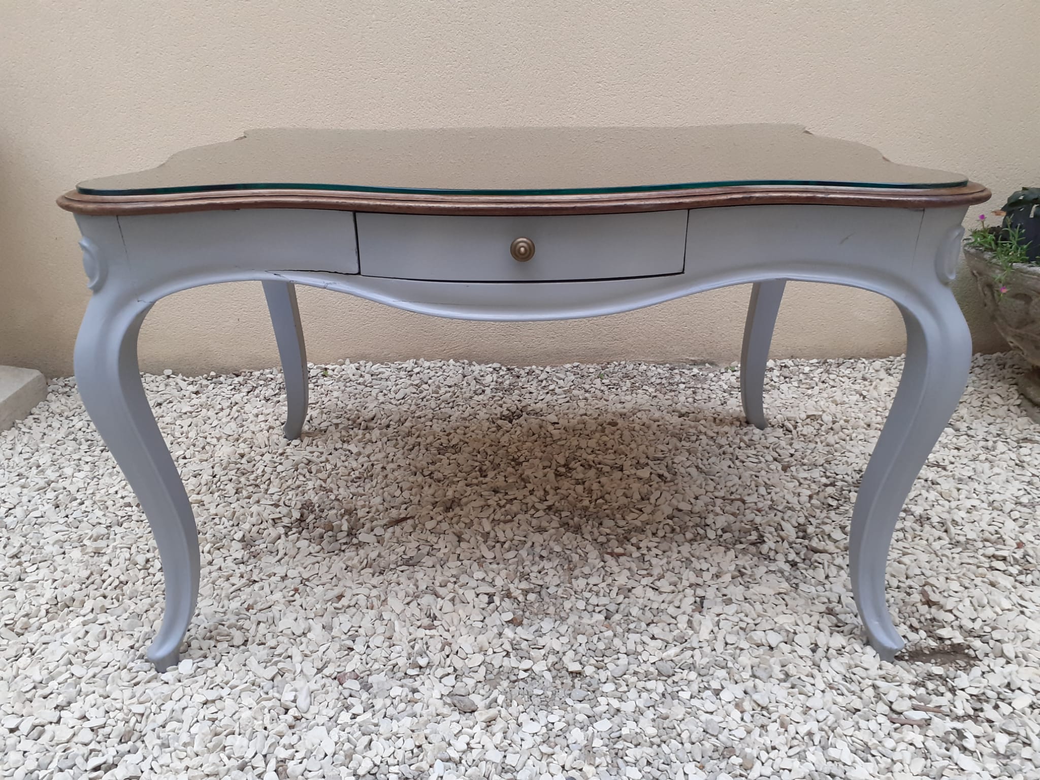 Rosewood desk table XIX century