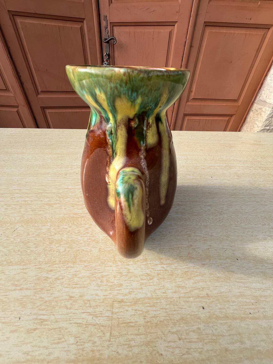 Vintage ceramic pitcher