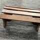 Small bench/Footrest in antique wood