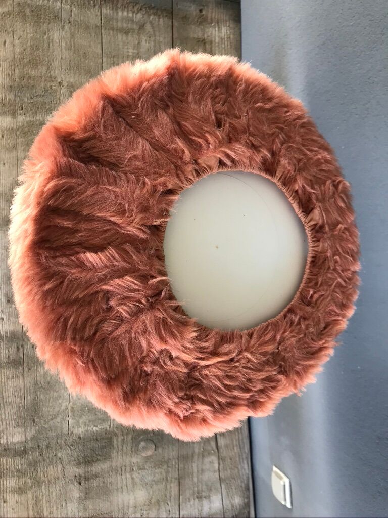 Vintage pouf "Egg" Allibert