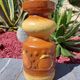 Vintage Fat Lava vase by Veb Haldensleben - 1970s