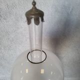 Authentic old large oil lamp