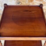 Console Art Deco a 3 niveaux bois tourné "Faux Bambou" Circa 1930s