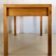 Solid elm desk Maison Renew, France 1980s