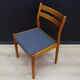 Ensemble de 6 chaises du milieu du siècle des années 60 / 70