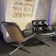 Paire de fauteuils Charles Pollock Knoll executive chair