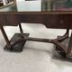 Empire style desk in mahogany and veneer, 20th century