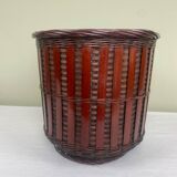 Wicker flowerpot