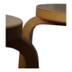 Alvar Aalto, Une paire de tabourets vintage en bouleau, modèle "60", fabriqué chez Artek, années 1970