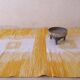 Yellow Kilim Rug - 10.2 x 6.4 ft