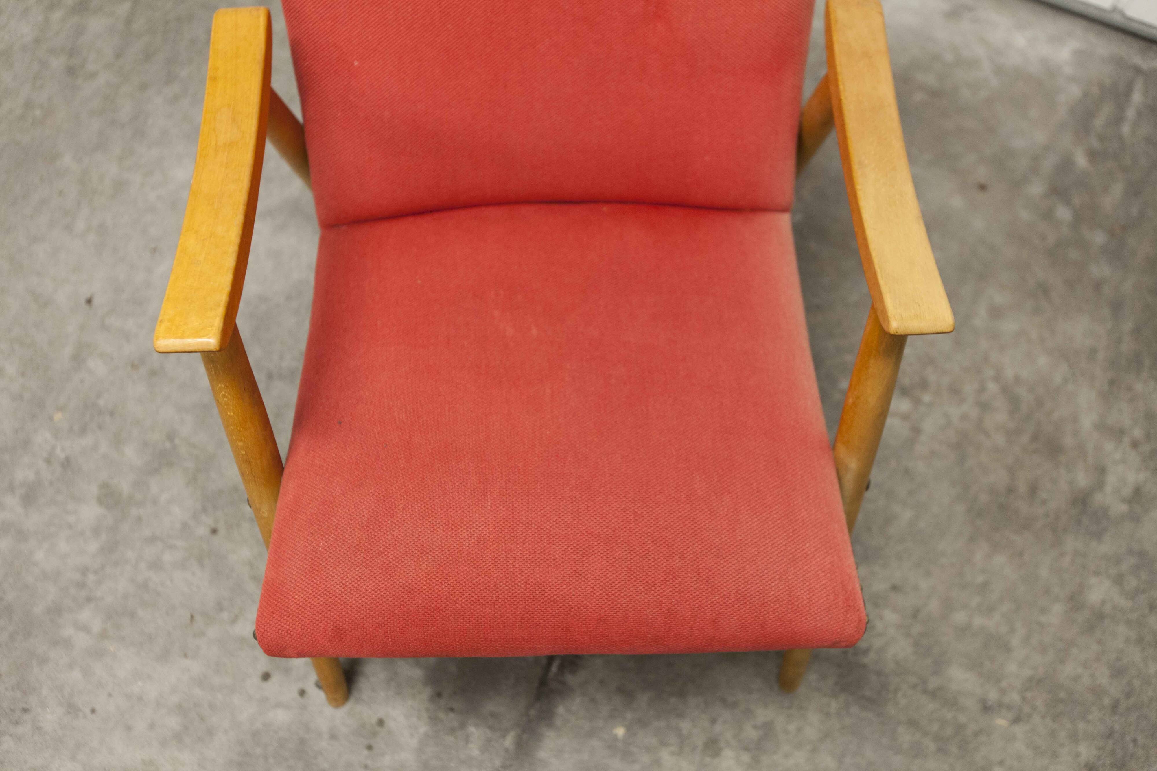 Scandinavian rockabilly armchair 1950s