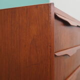 Teak chest of drawers danish design vintage
