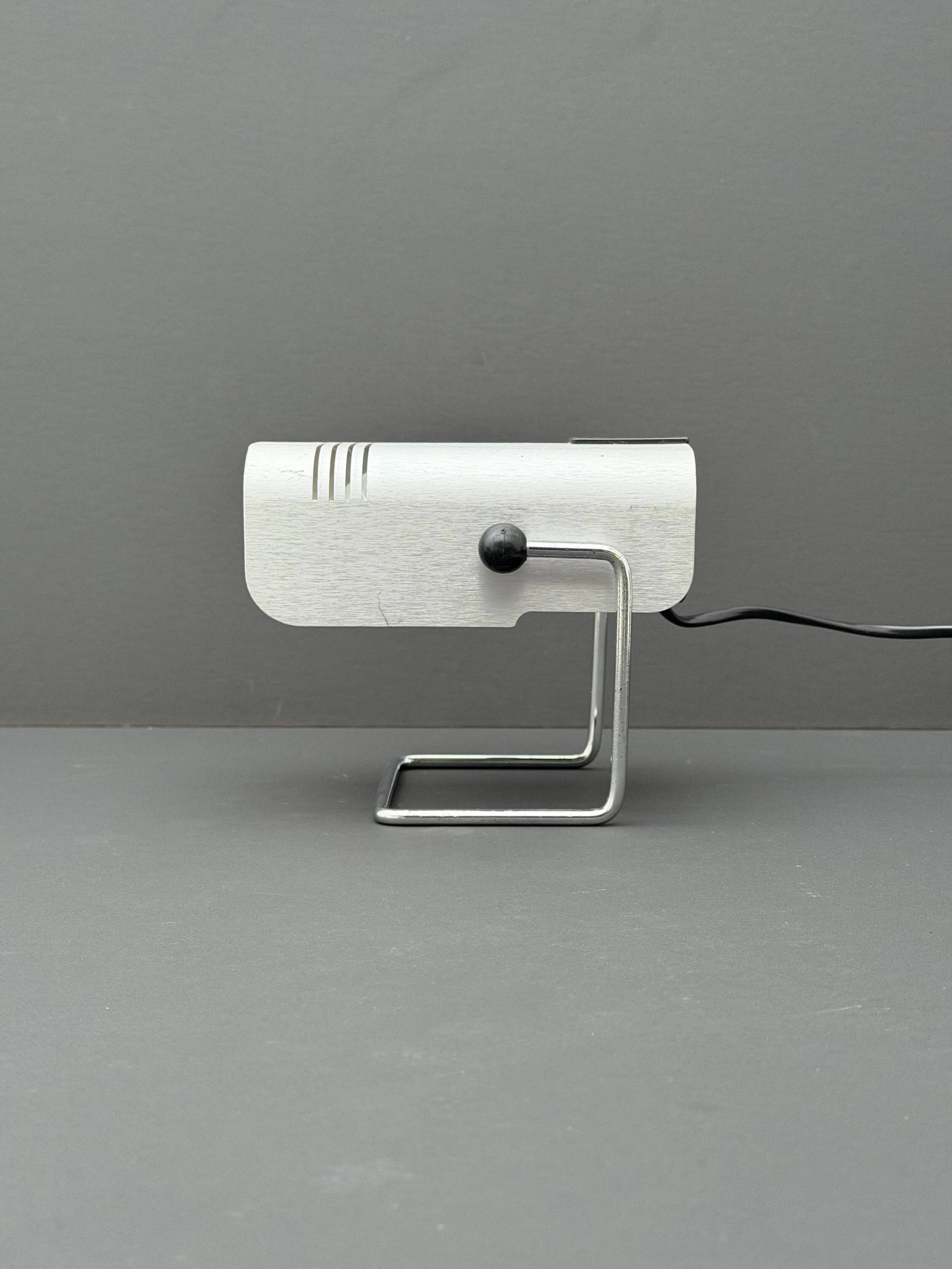 Adjustable lamp by Targetti in metal, Italy 1970.
