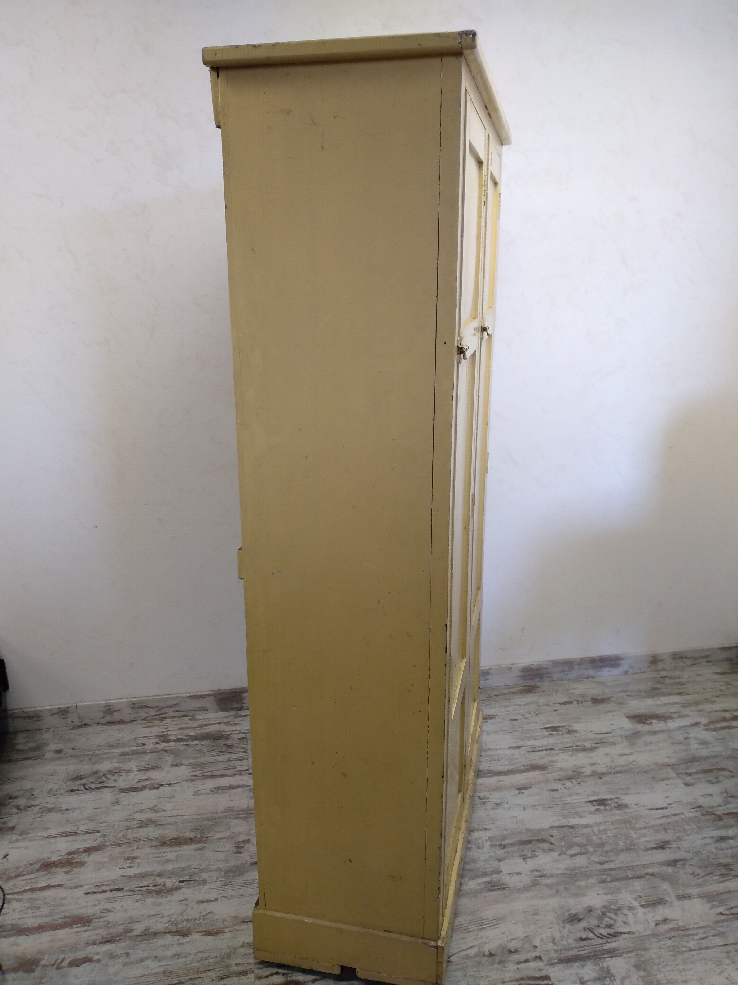 Old wooden locker
