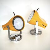 Pair of wall or table lamps designed by E. Fermigier for Disderot 1968