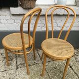 Pair of bistro chairs