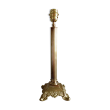 Bronze column lamp foot