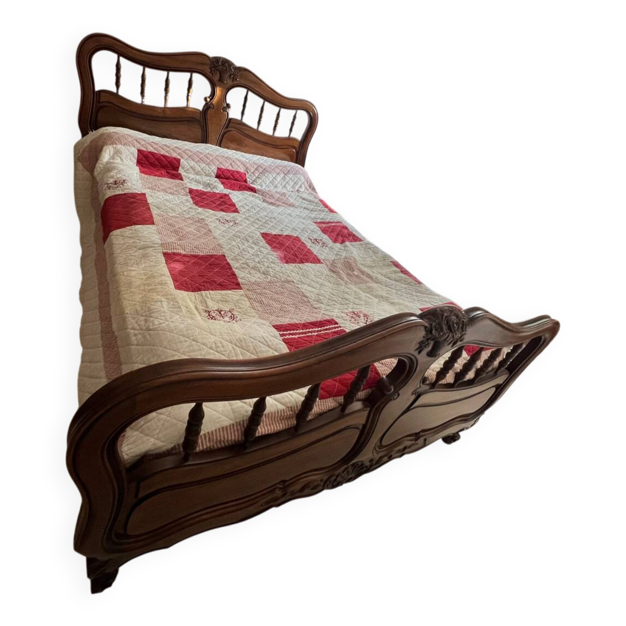 Wooden bed