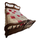 Wooden bed