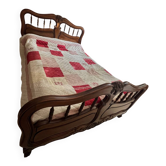 Wooden bed