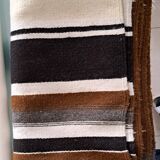 Jeté de lit ou plaid artisanal mexicain