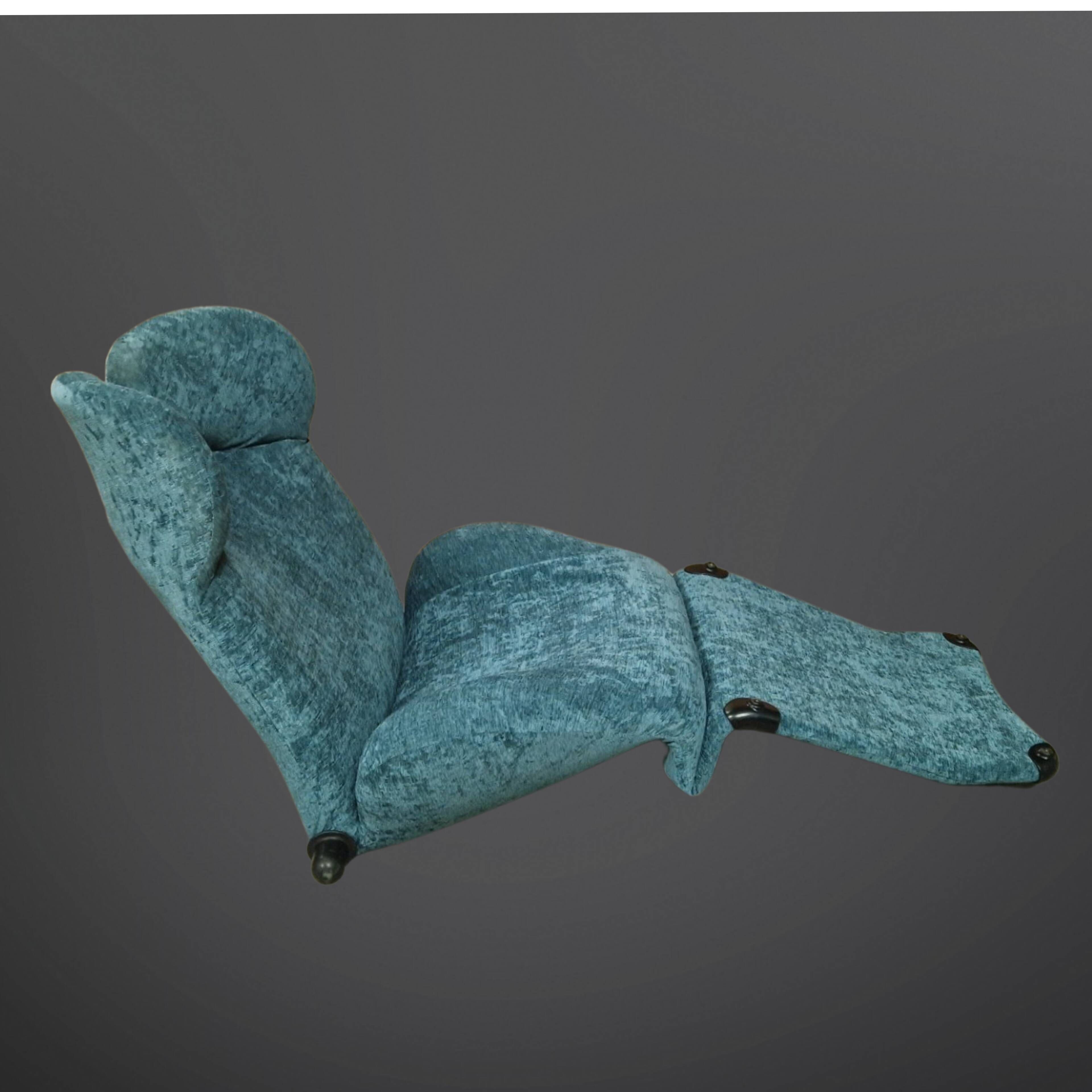 Fauteuil lounge Wink de Toshiyuki Kita pour Cassina Italie 1980