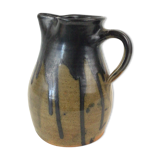 Pitcher In Gres Aristide Mallet Puisaye Debut XXeme