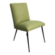 Vintage restored fabric and metal chair from the 50s/60s