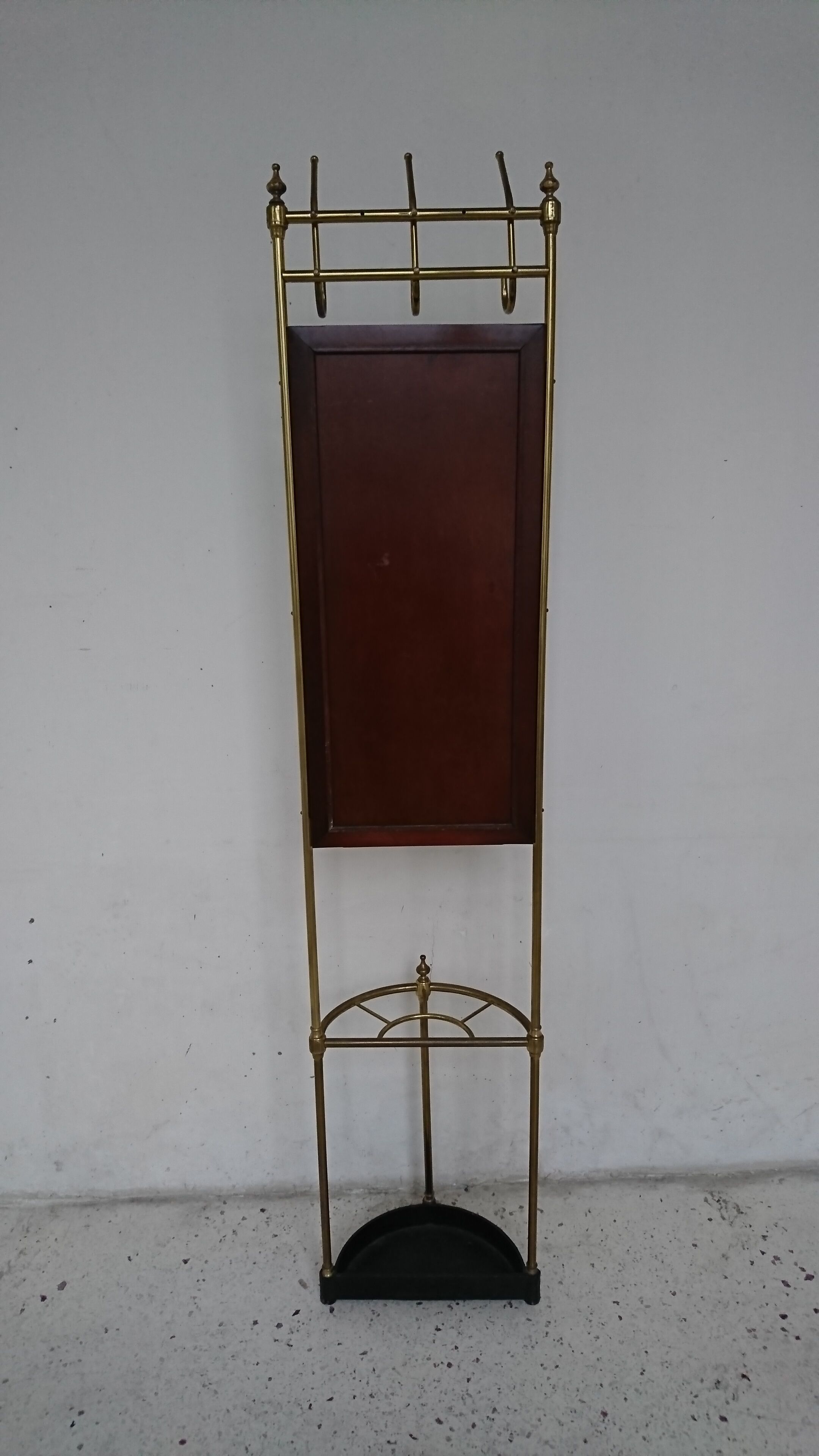 Coat rack and umbrella
