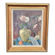 Huile sur panneau suédoise d'époque mi-siècle – "Stillben" par Arne Kilsby – Vintage et encadrée, datée de 1975 – 54 × 61 cm (21,3" × 24")