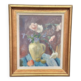 Original Mid Century Swedish Oil On Panel – “Stillben” By Arne Kilsby – Vintage And Framed Dated 1975 – 54 × 61 Cm (21.3" × 24")