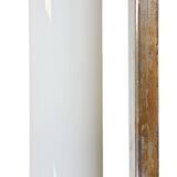 Applique murale Art Déco vintage en verre opale, années 1930