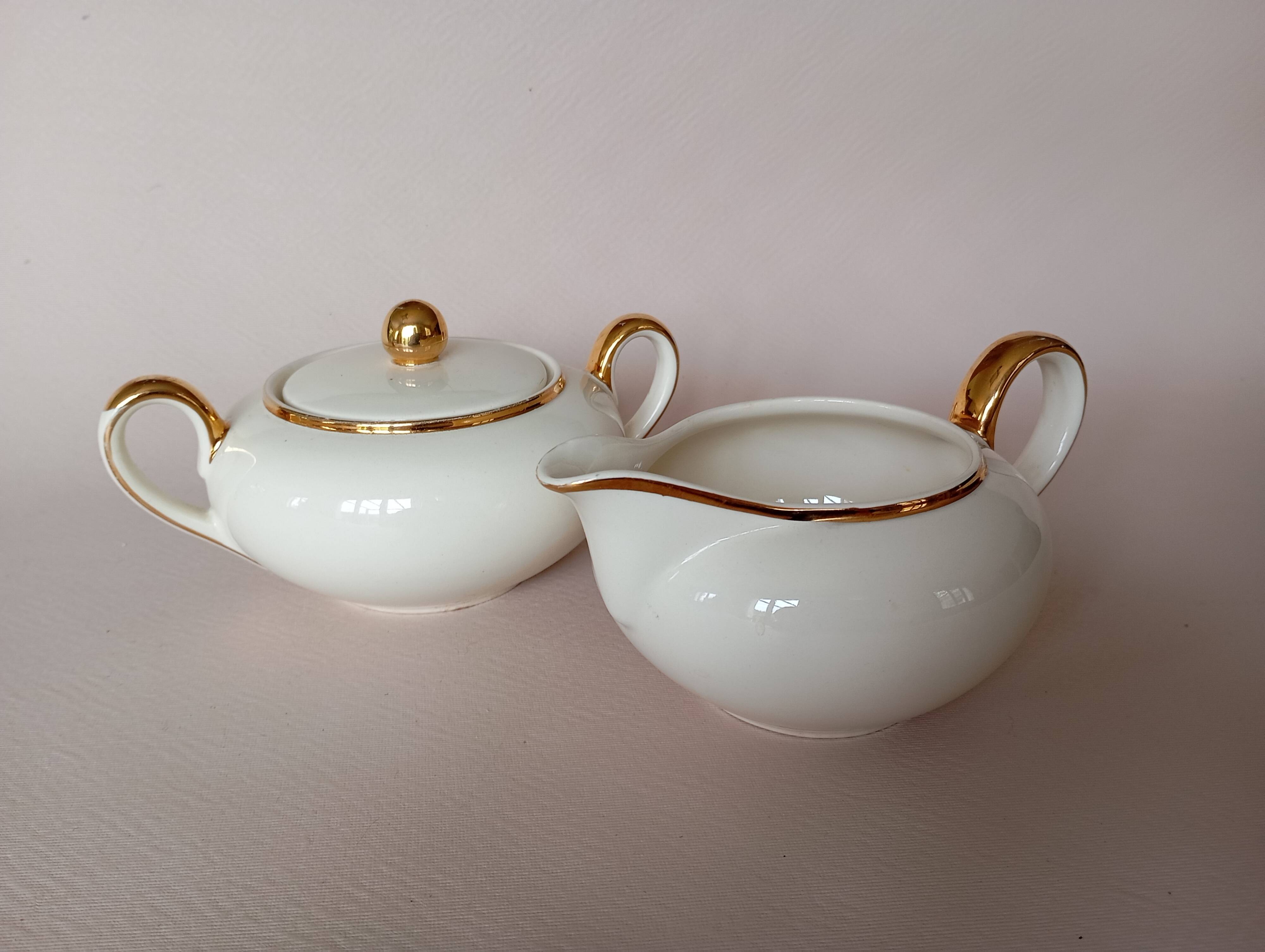 Villeroy & Boch "Biarritz" cream and sugar bowl