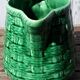 Pichet digoin sarreguemines vert