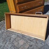 Compass-legged chest of drawers