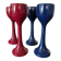 Lot de 4 coquetiers en bois