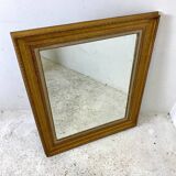 Miroir bois et stuc doré style Louis XVI