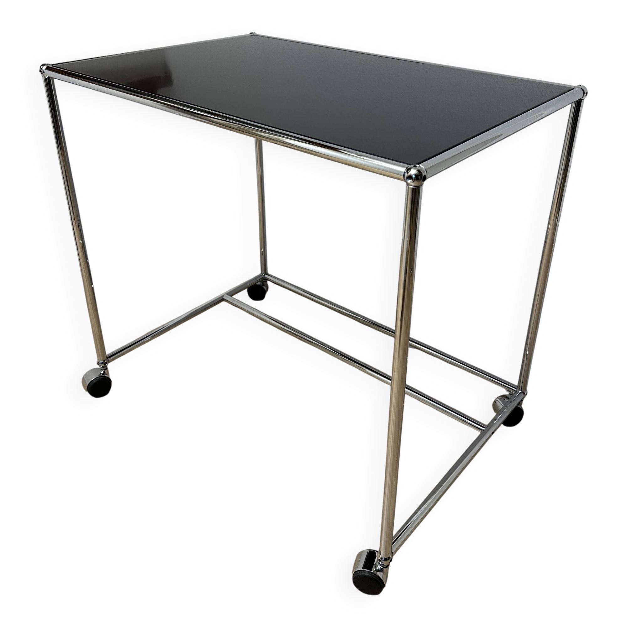 USM Haller Desk / Side Table in Graphite Black