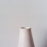 off-white/cream crackled glaze ceramic vase