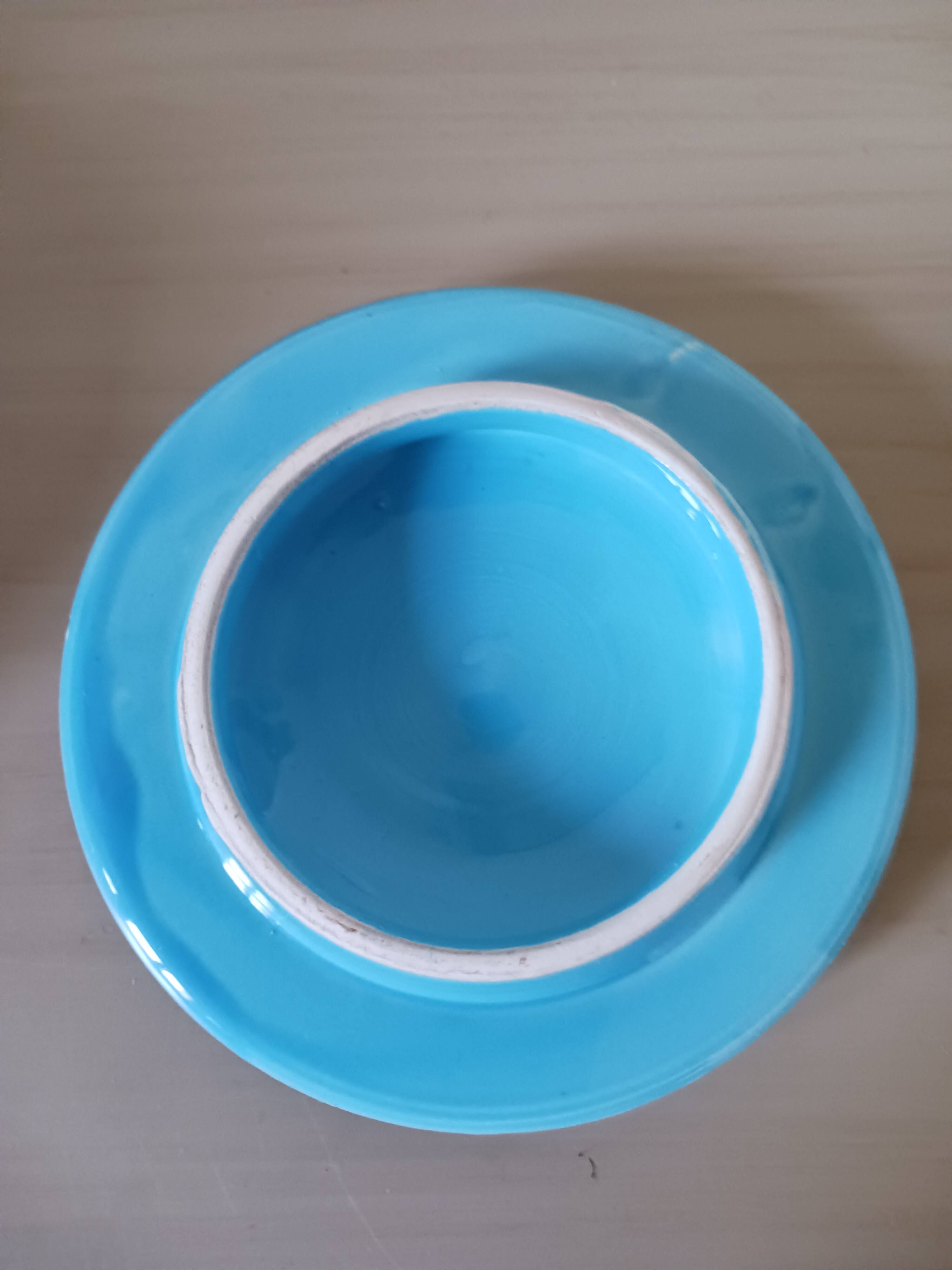 Ceramic bonbonnière from Vallauris.