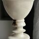 Large alabaster lamp base H41 D11